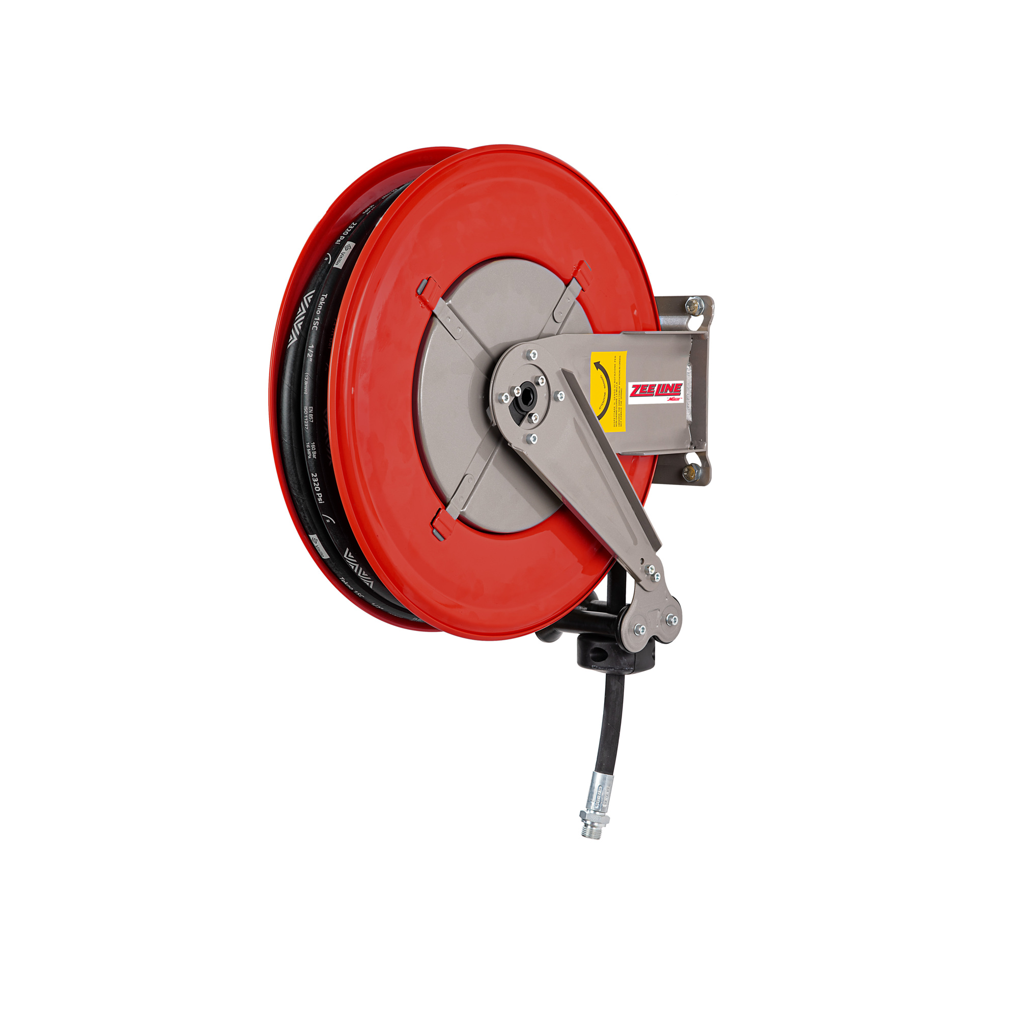 Zee Line Dual-Arm Oil Hose Reel — 50ft., 1/2in. Dia. HD Hose, 1/2in. NPT, Model# ZE1250ORP
